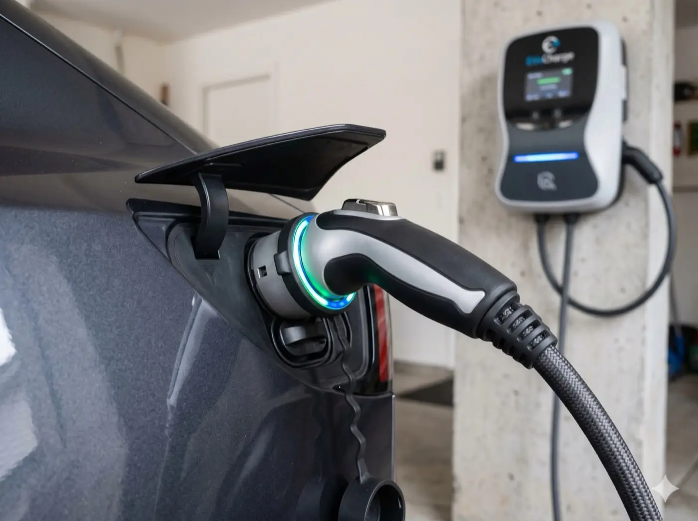 Borne de recharge pour véhicule électrique